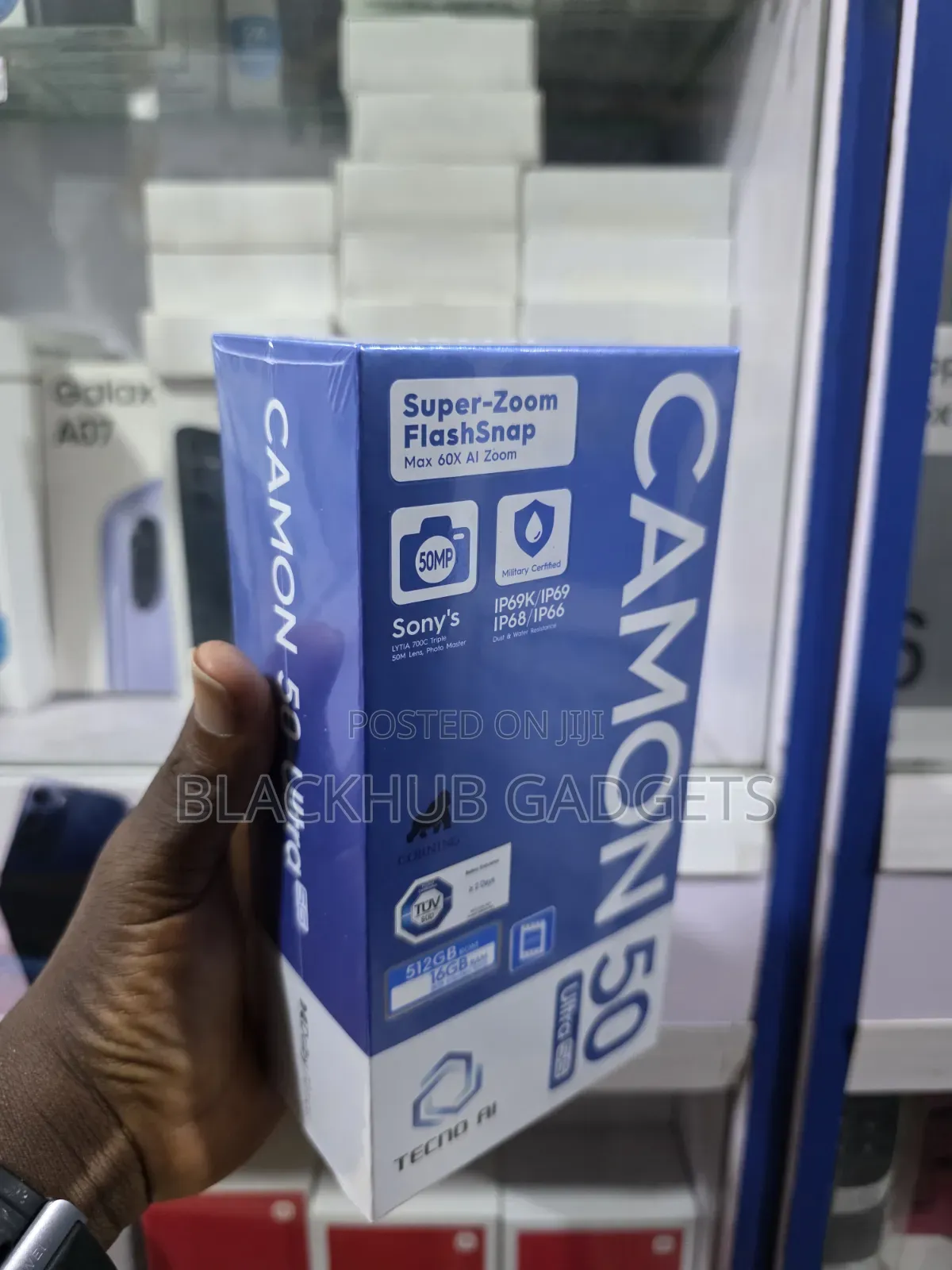New Tecno Camon 50 Ultra 512 GB