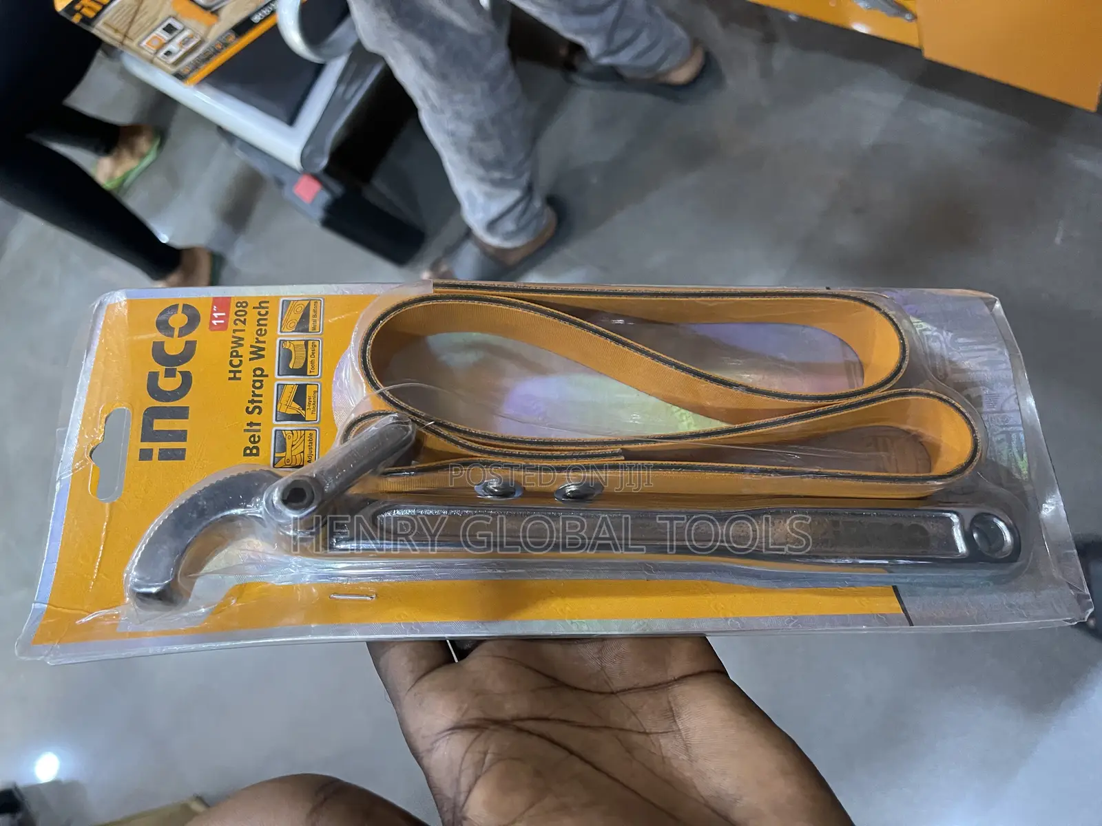 11” Ingco Heavy Duty Oil Filter Belt Tools
