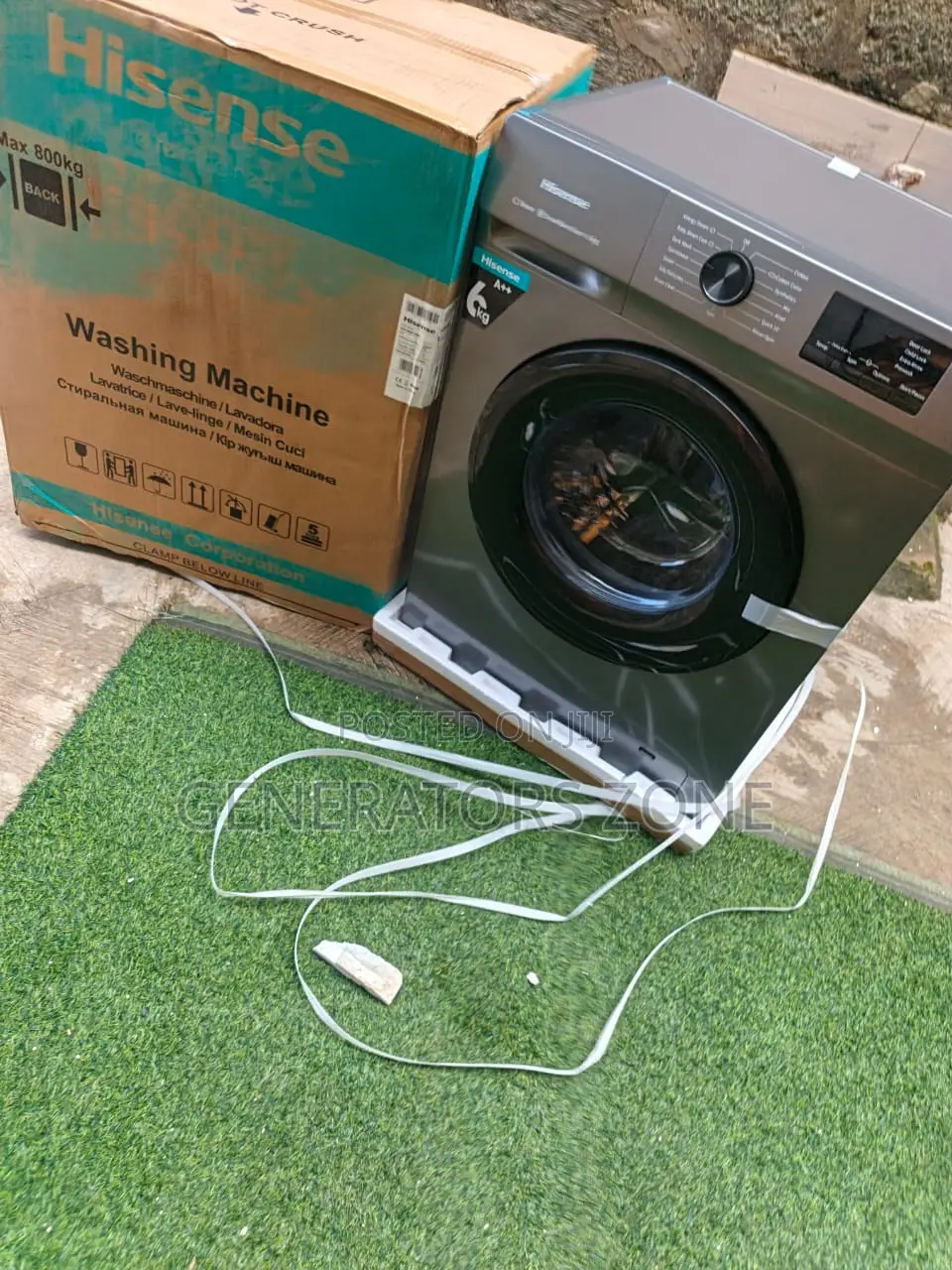 6kg Wm6012s Hisense Automatic Wash System