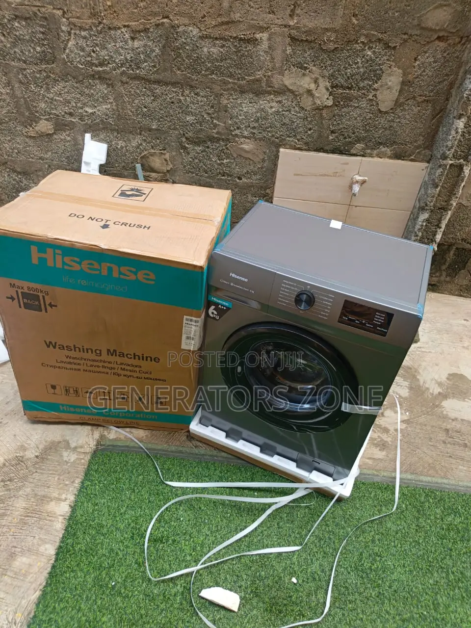 6kg Hisense Wm6012s Front Load Appliance