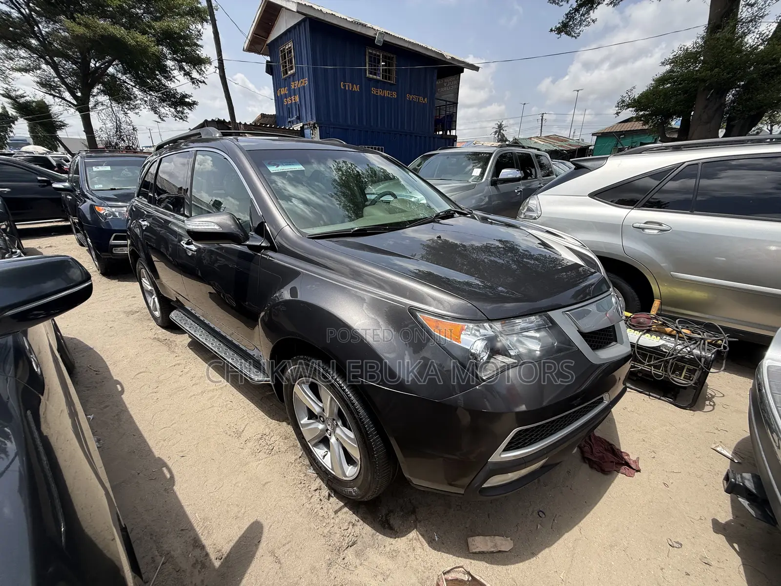 Acura MDX Technology Package SUV AWD (3.7L 6cyl 6A) 2010 Gray