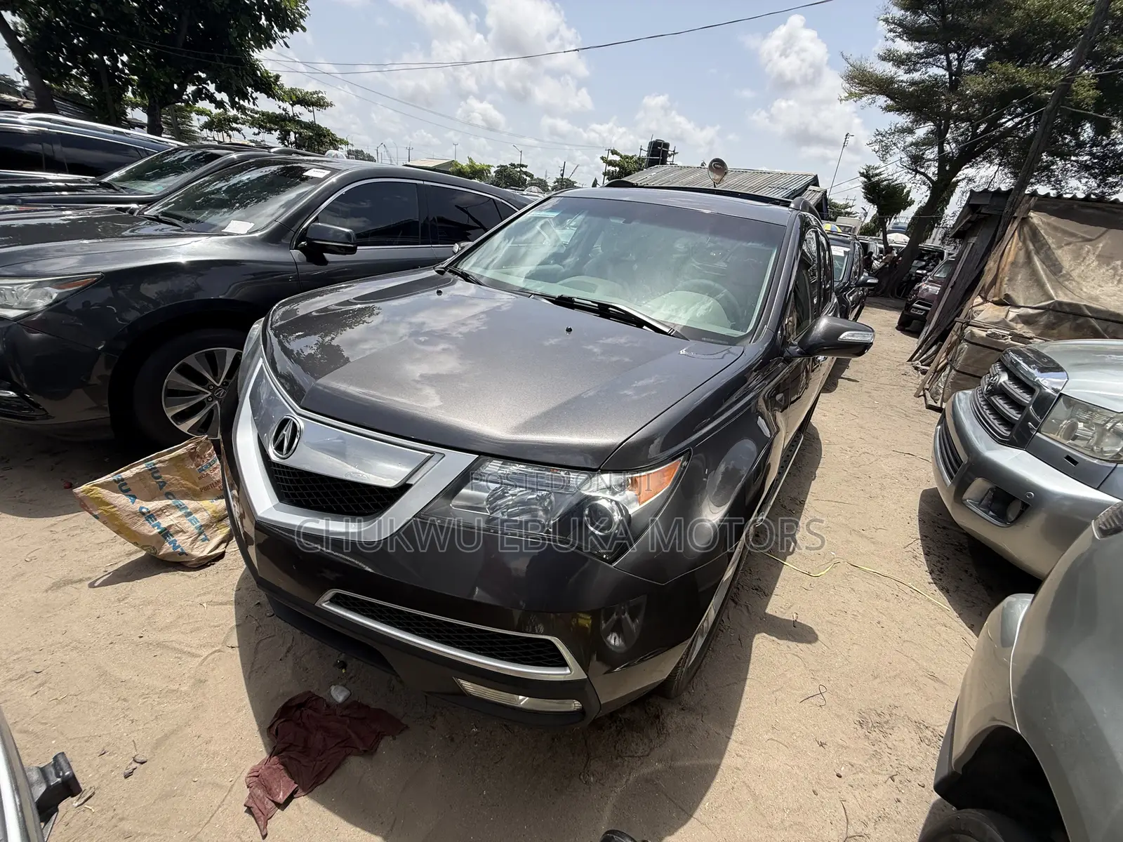Acura MDX Technology Package SUV AWD (3.7L 6cyl 6A) 2010 Gray