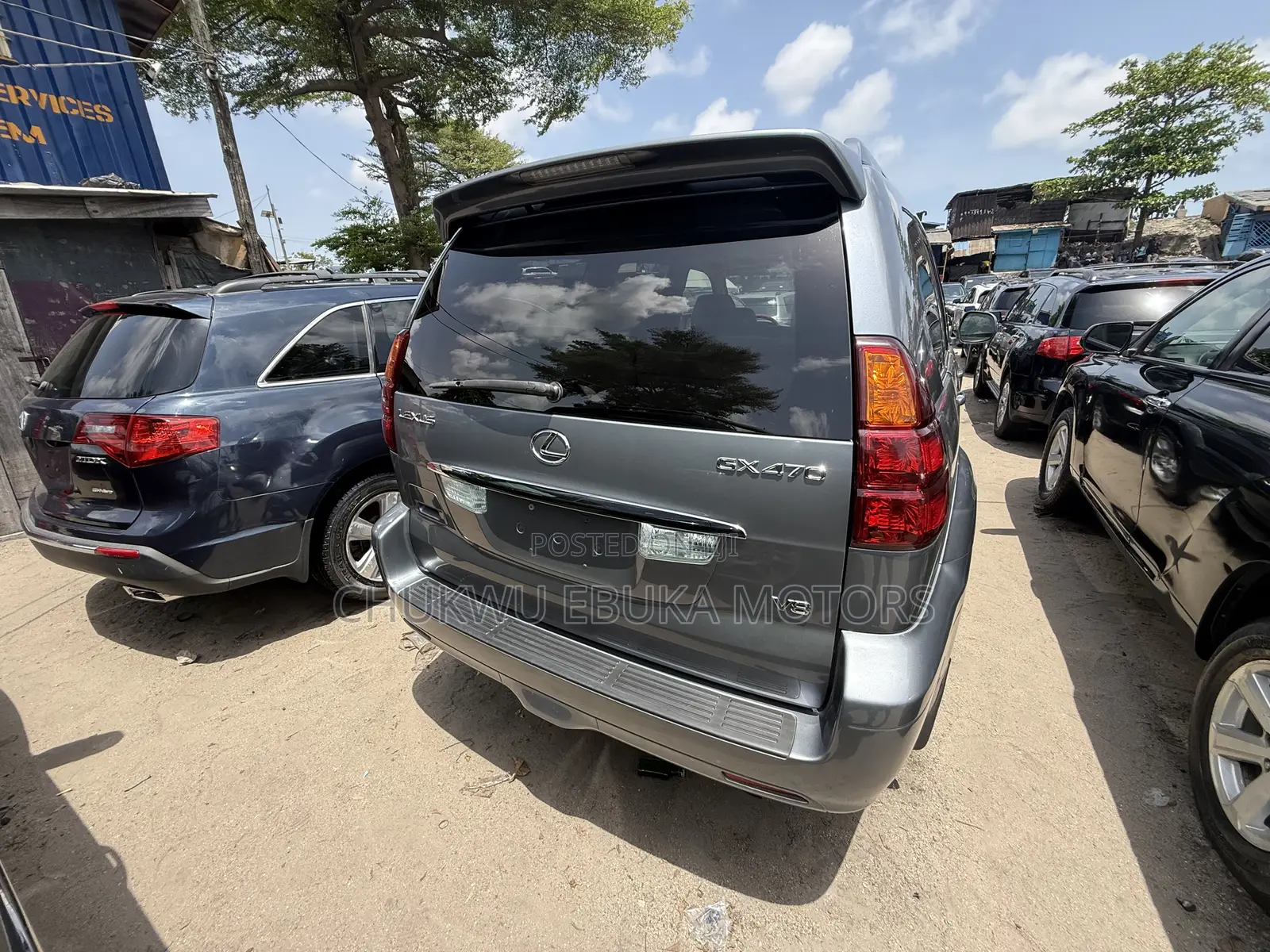 Lexus GX 470 Sport Utility 2006 Gray