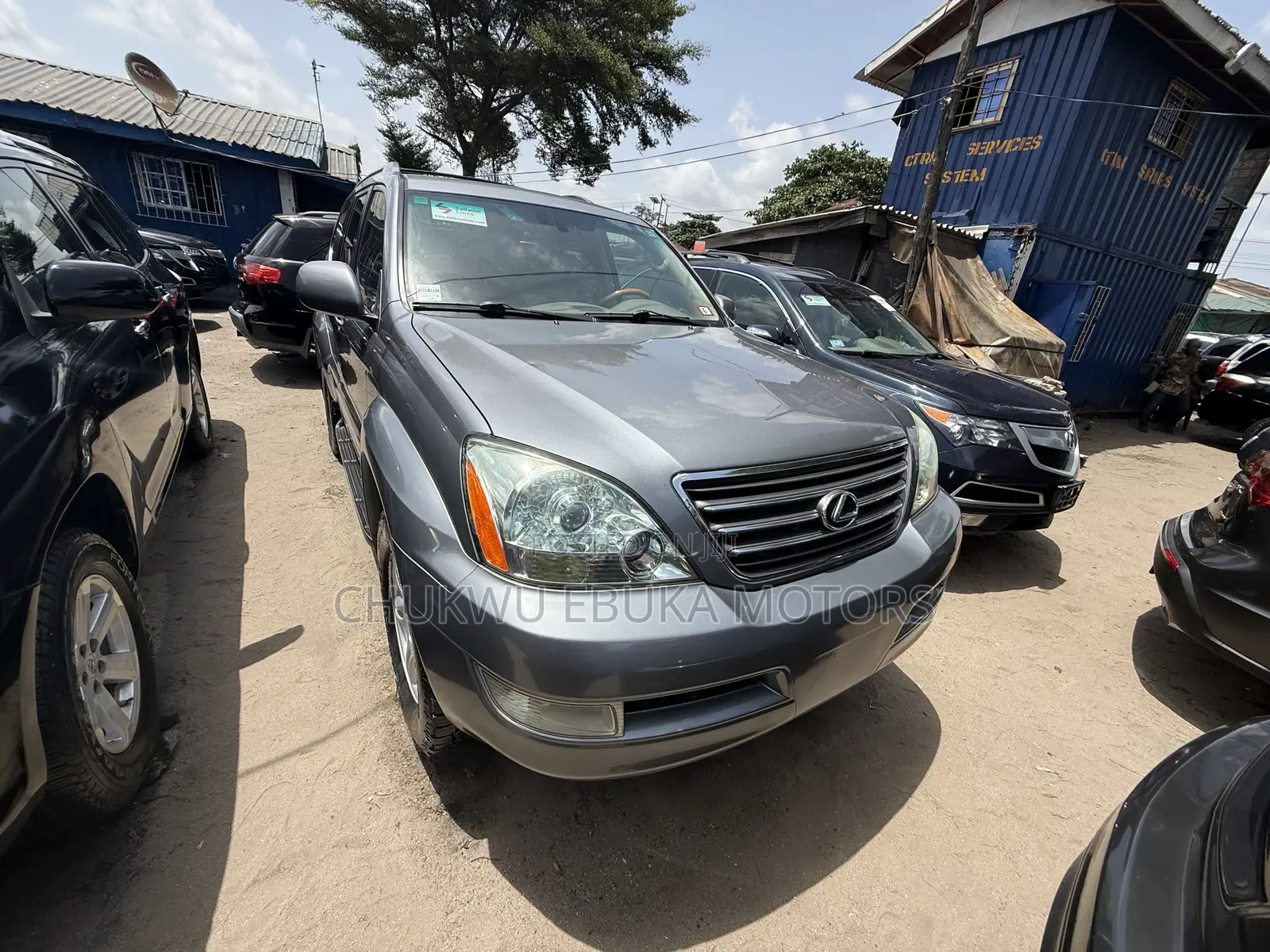 Lexus GX 470 Sport Utility 2006 Gray