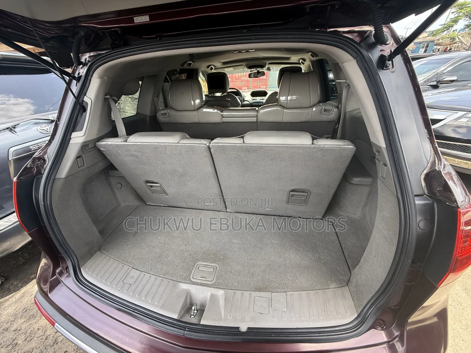 Acura MDX Technology Package SUV AWD (3.7L 6cyl 6A) 2011 Burgundy