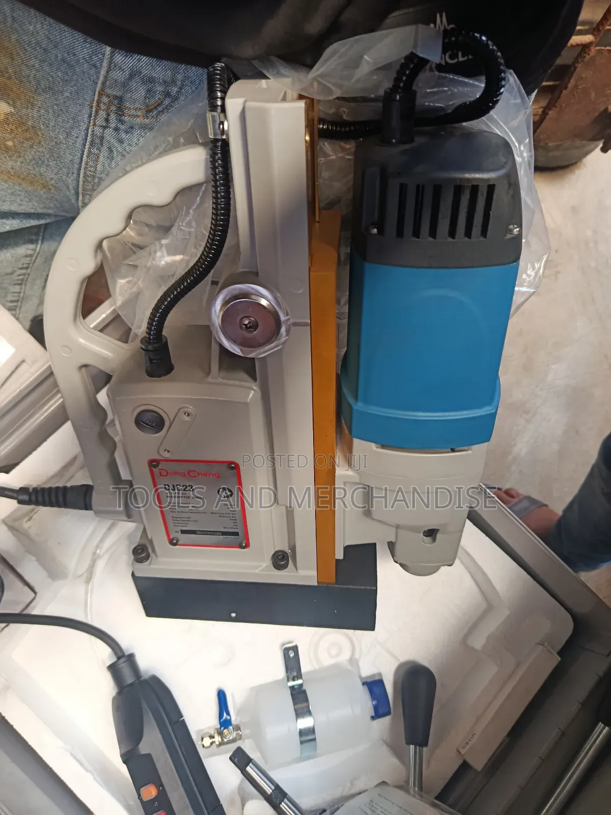 Electric Magnetic Drill Machine (Twist Drill Bit 23mm/ 50mm Core Bit)