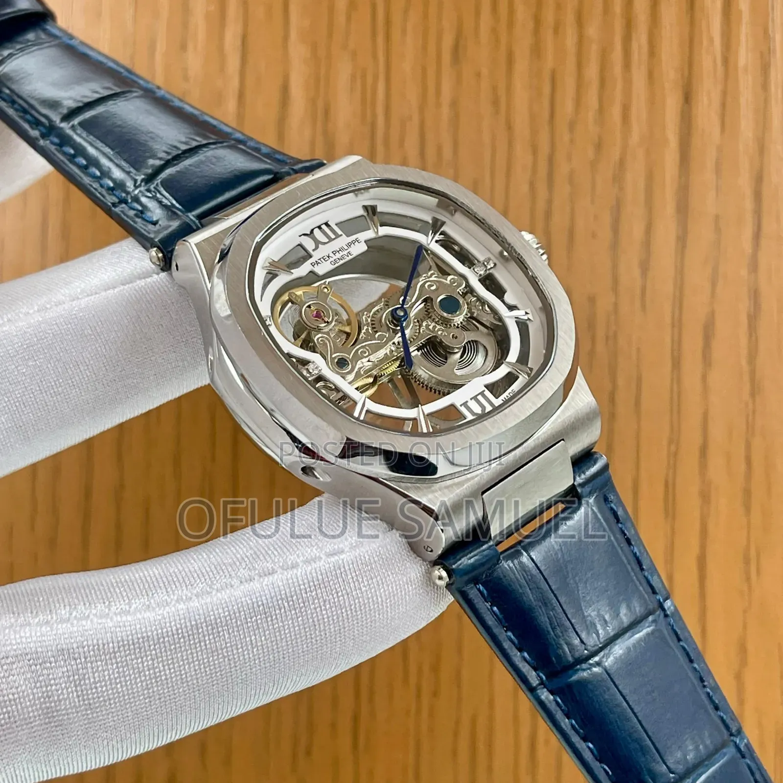 High Quality Leather Patek Wristwatch