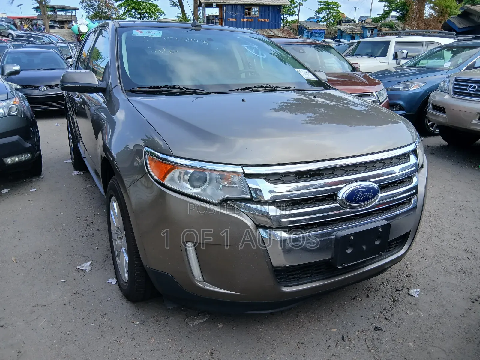 Ford Edge Limited 4dr SUV AWD (3.5L 6cyl 6A) 2014 Green