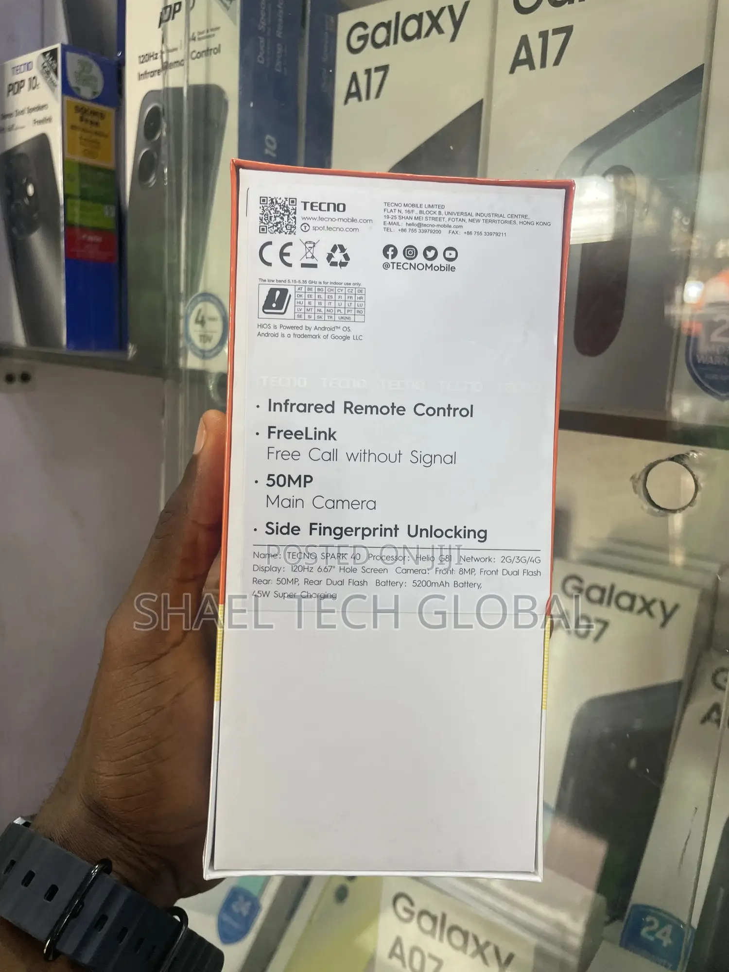 New Tecno Spark 40 128 GB