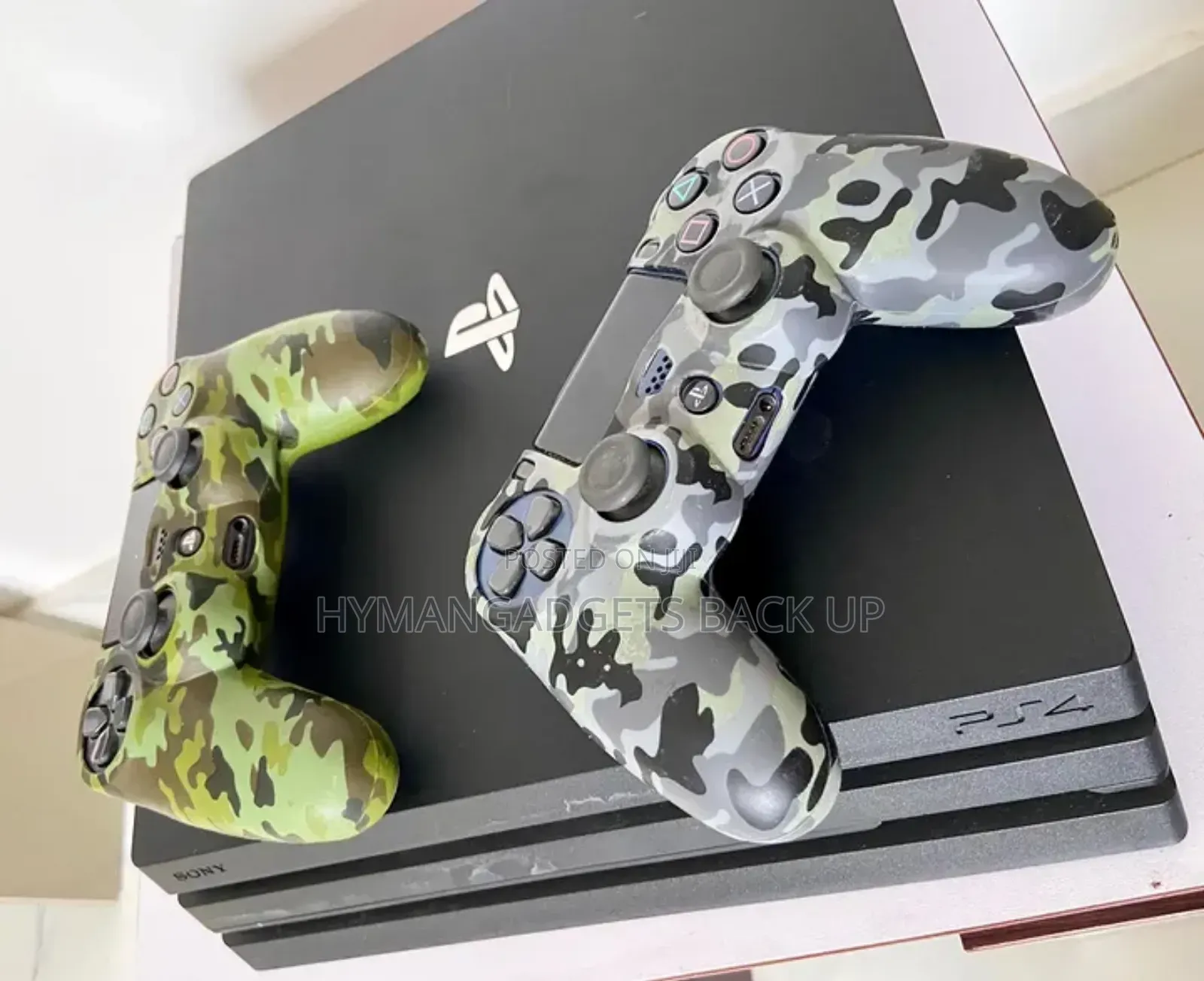 Uk Used Ps 4 Pro 1tb With 2 Pads
