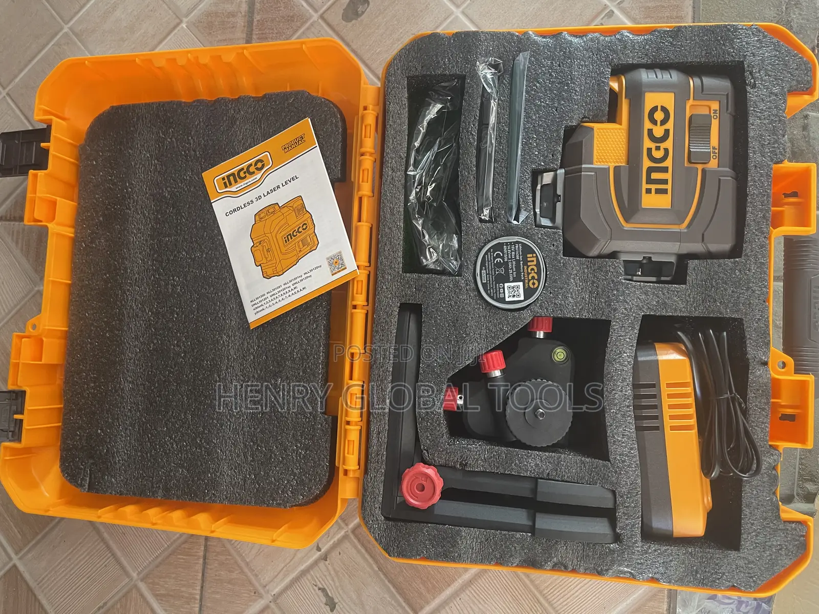 12line Ingco Laser Level Instrument Without Stand