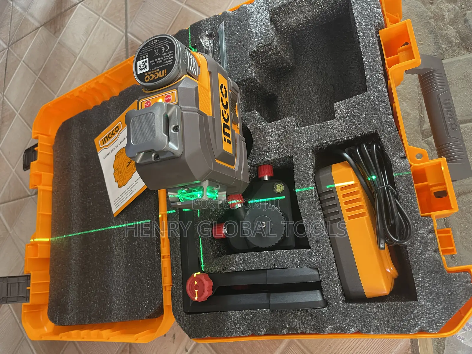 12line Ingco Laser Level Instrument Without Stand