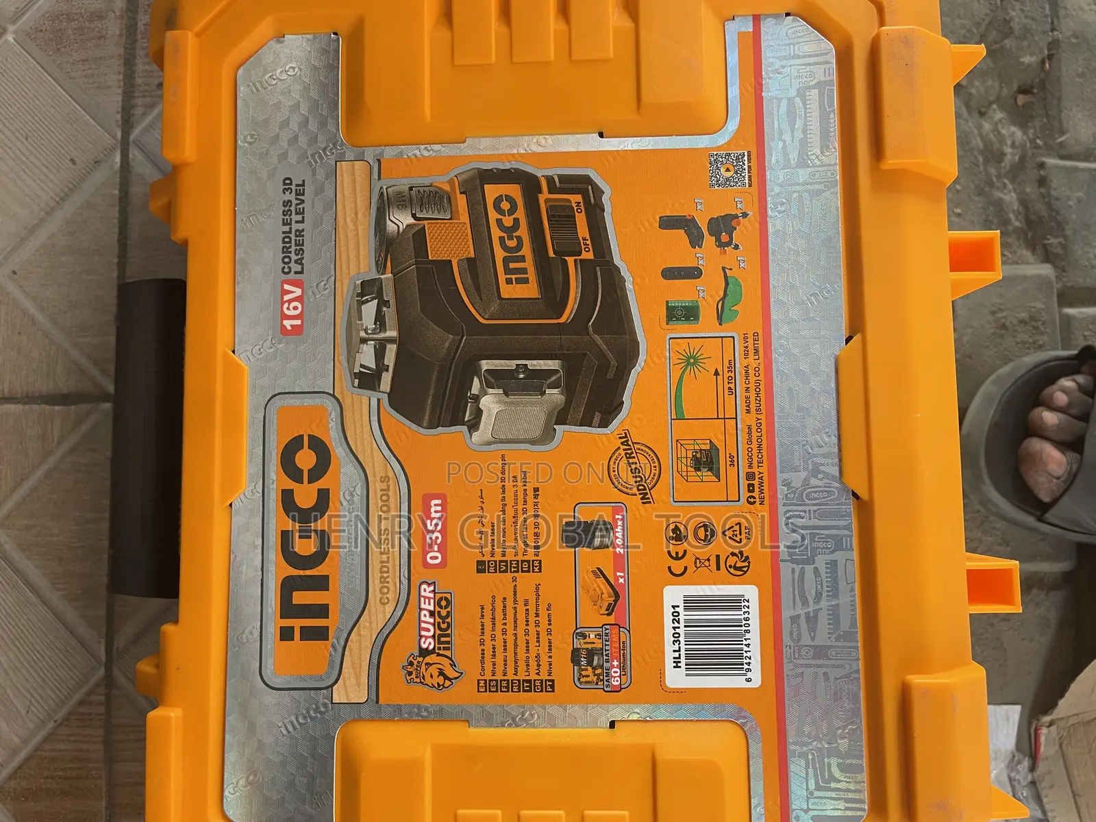 12line Ingco Laser Level Instrument Without Stand