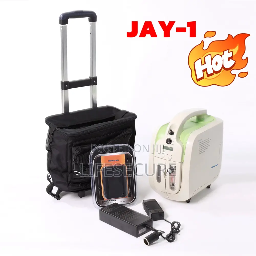 Oxygen Concentrator With Backup Battery