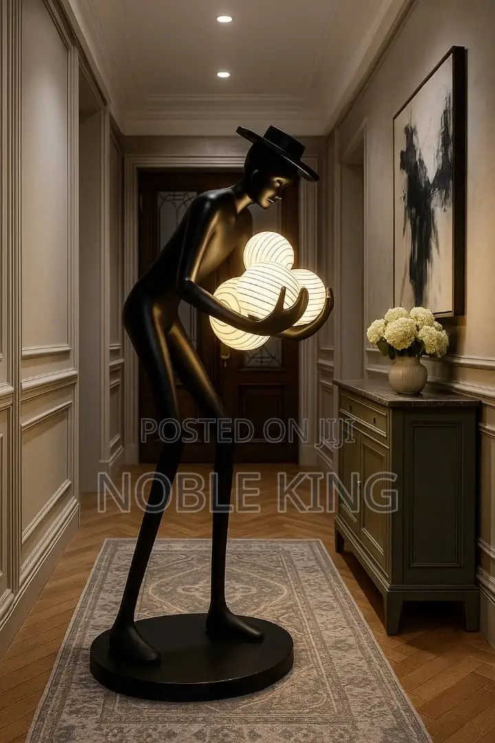 New Abstract Sculpture Floor Lamp Sales Office Hotel Lobby Decorative