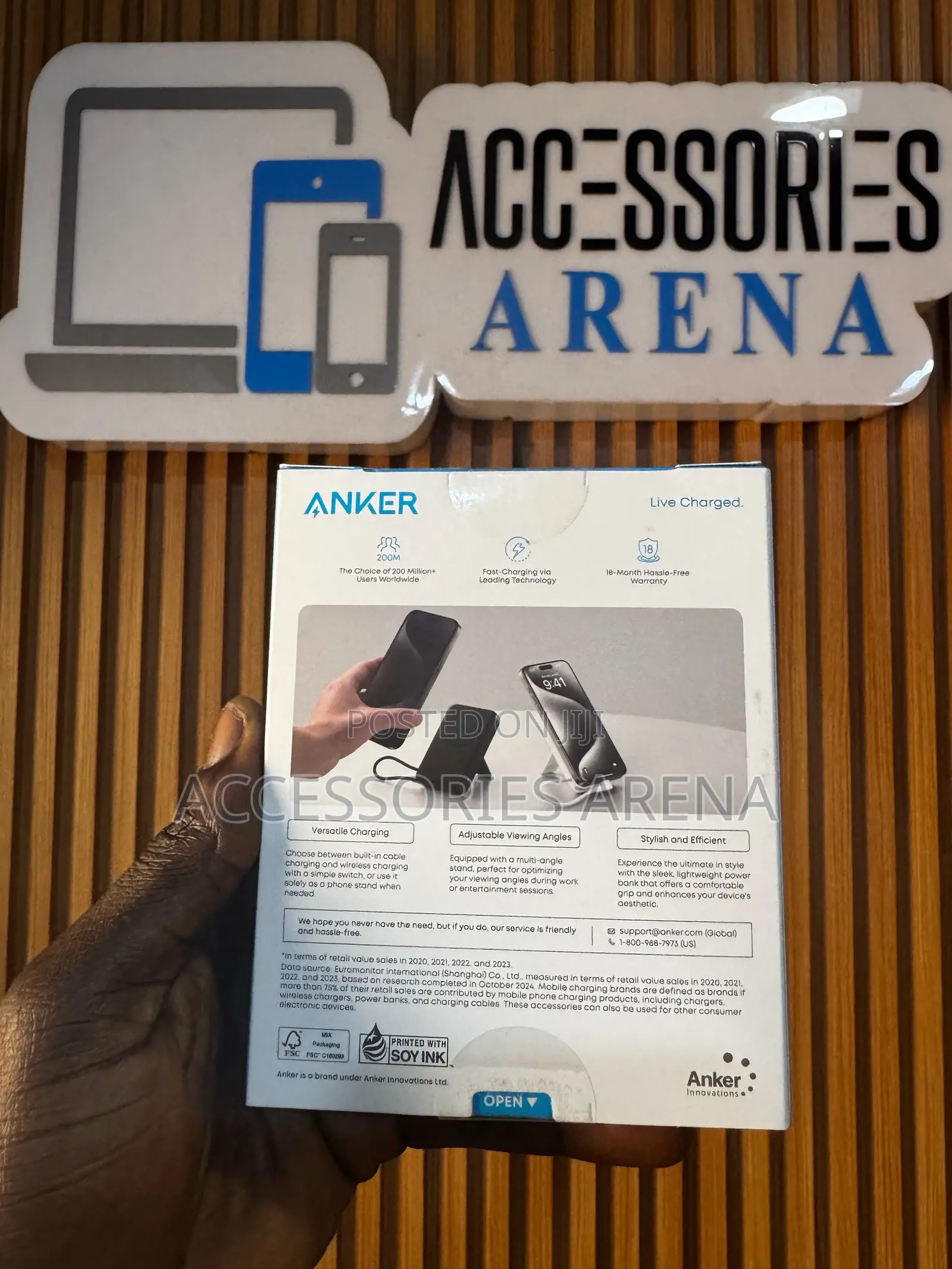 Anker 10000mah Wireless Magnetic Powerbank