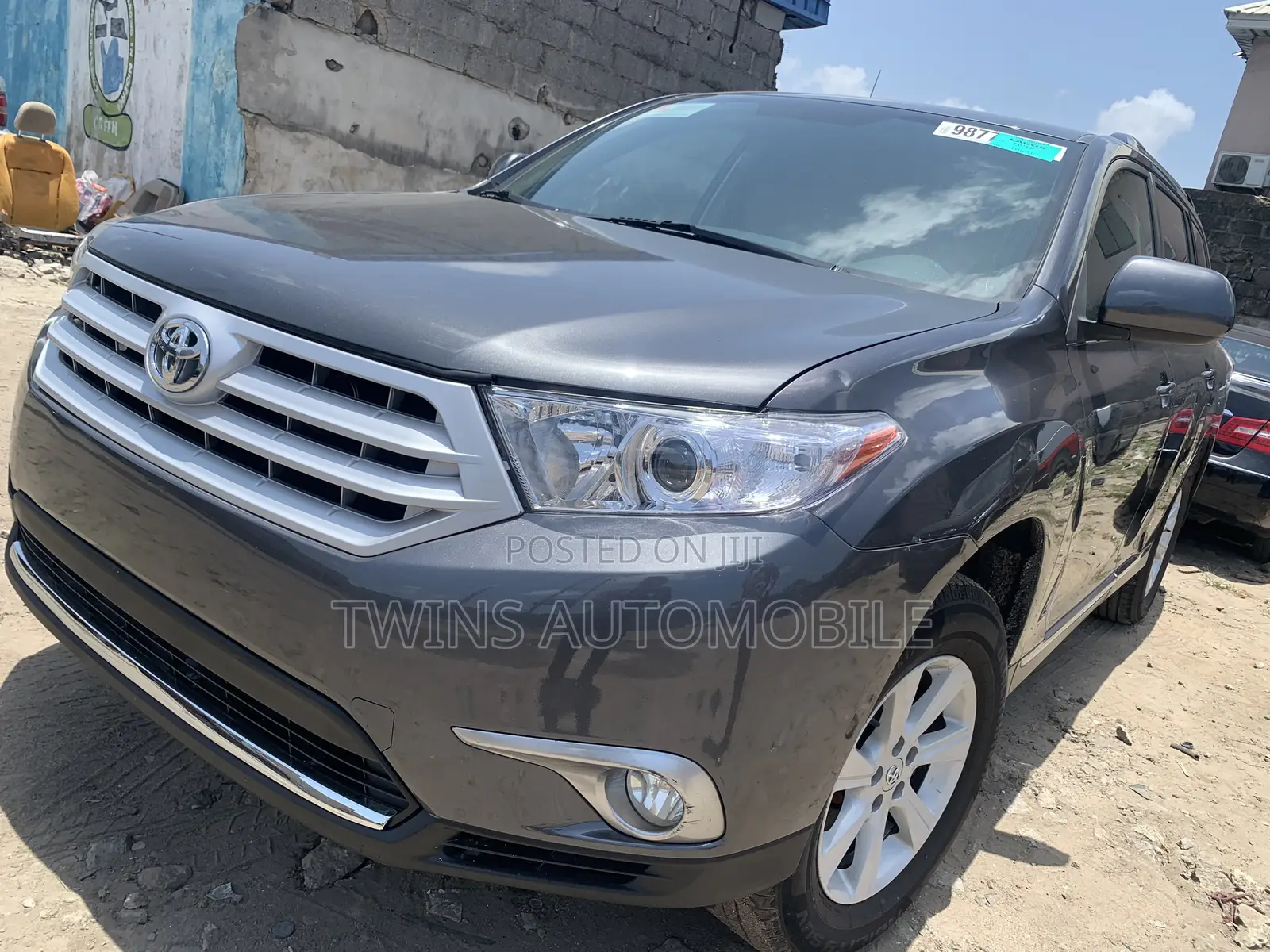 Toyota Highlander Limited 3.5l 4WD 2013 Gray