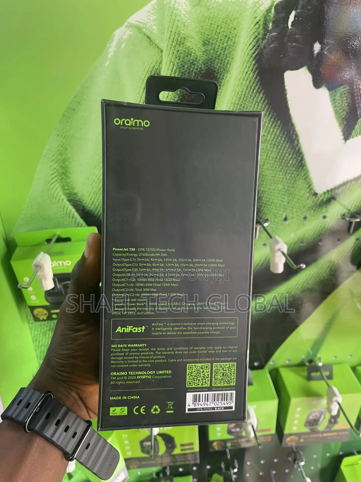Oraimo Laptop Powerbank Opb 727sq