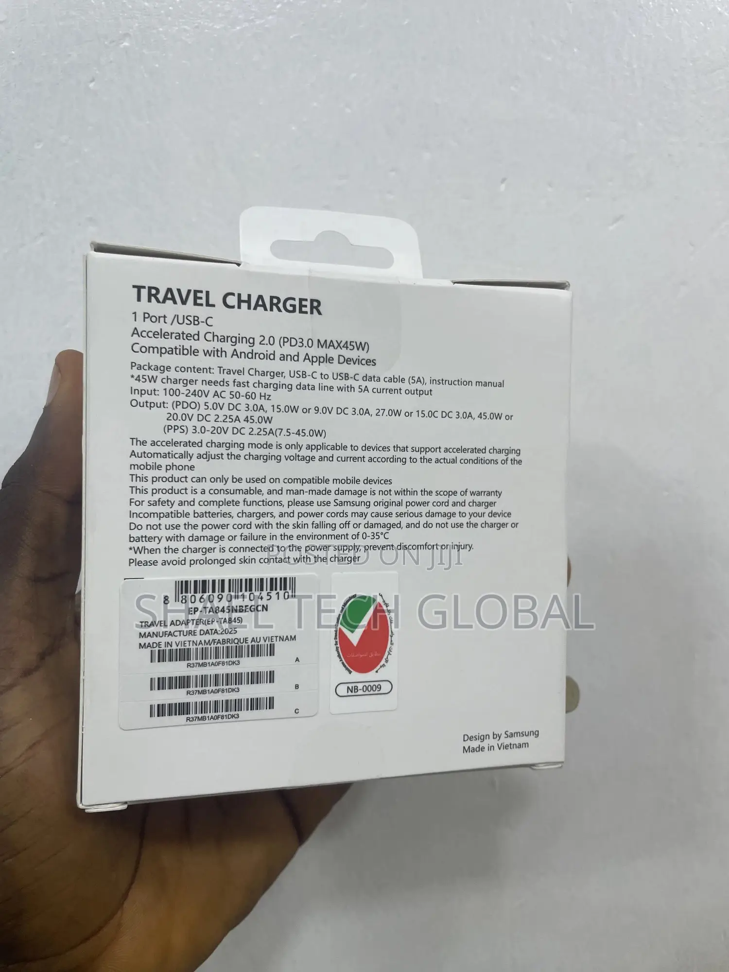Samsung 45w Fast Charger