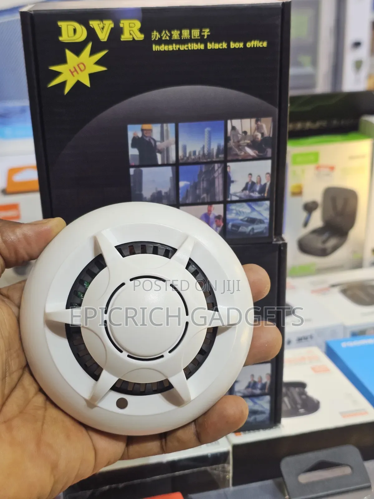 Smoke Detector Hidden Camera With Spy Camera