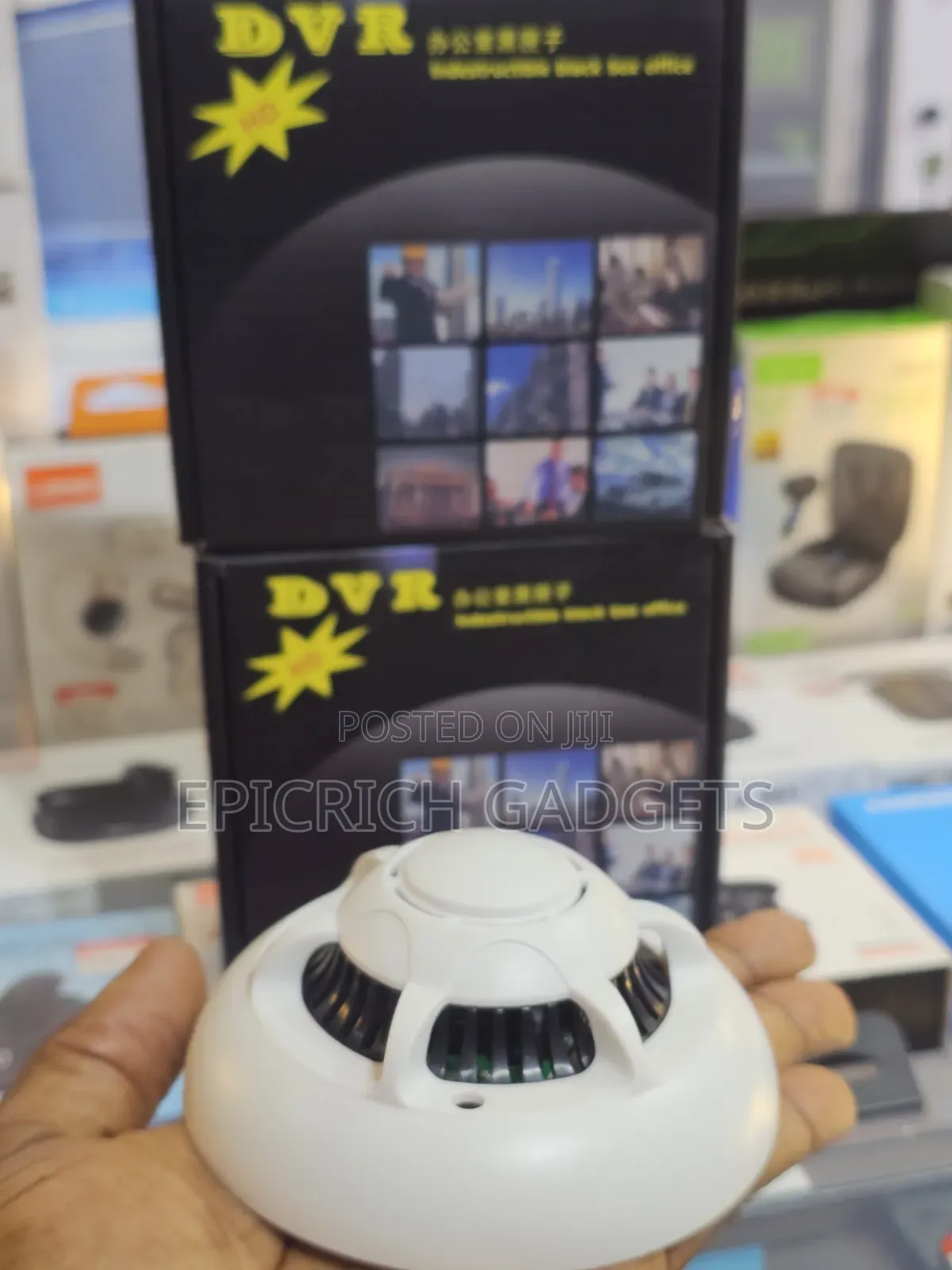 Smoke Detector Hidden Camera With Spy Camera