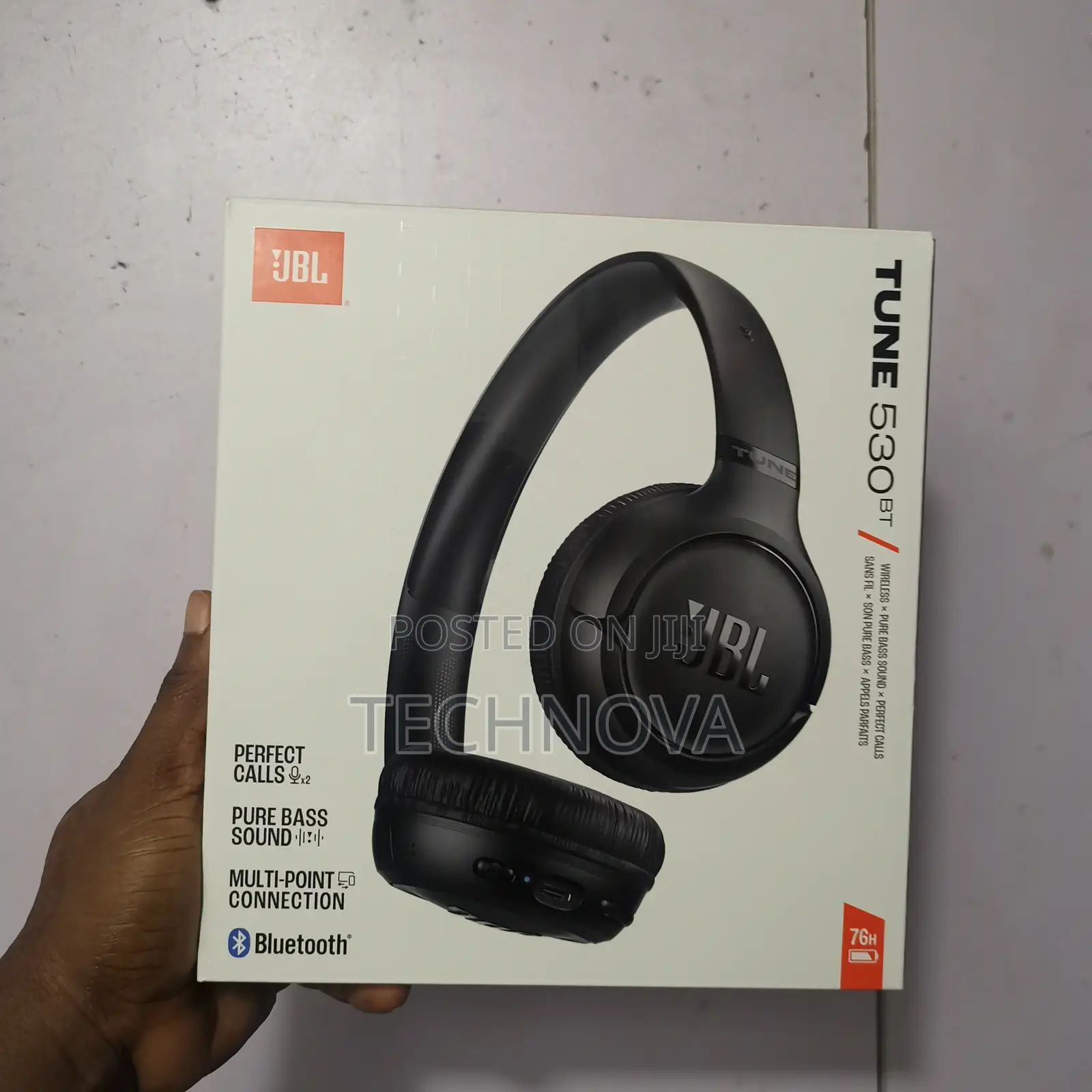 JBL Tune 530bt Wireless on-Ear Headphones