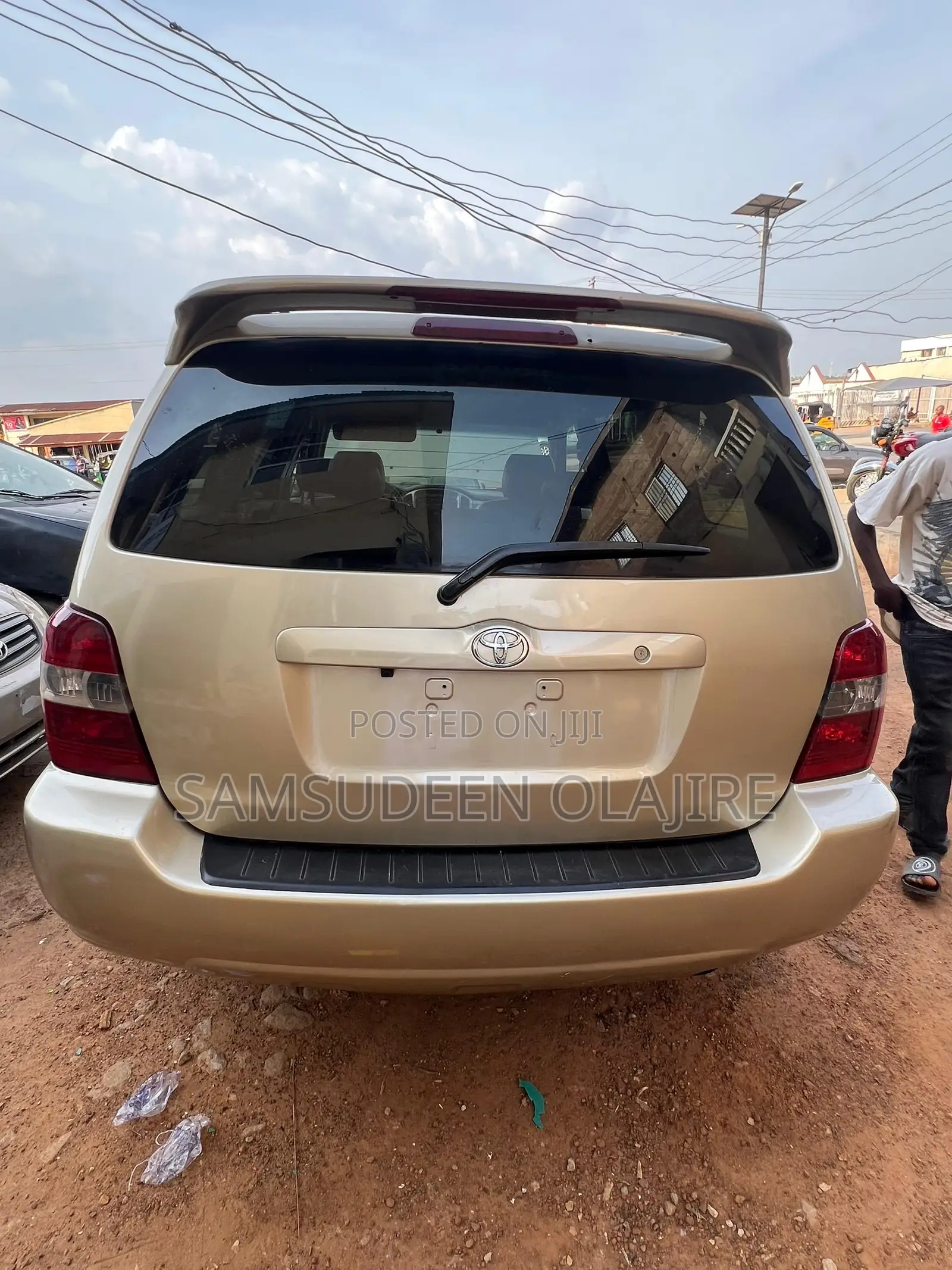 Toyota Highlander Limited V6 2006 Gold