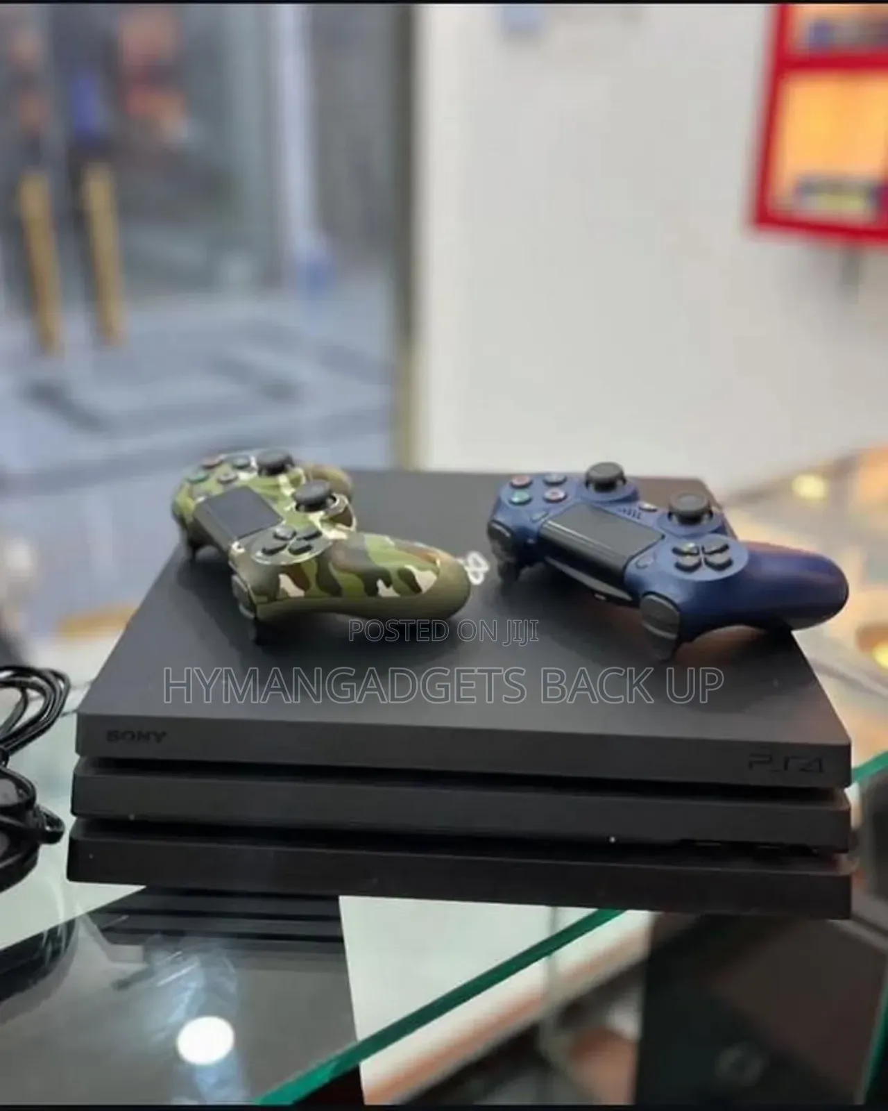 Uk Used Ps 4 Pro 1tb With 2 Pads
