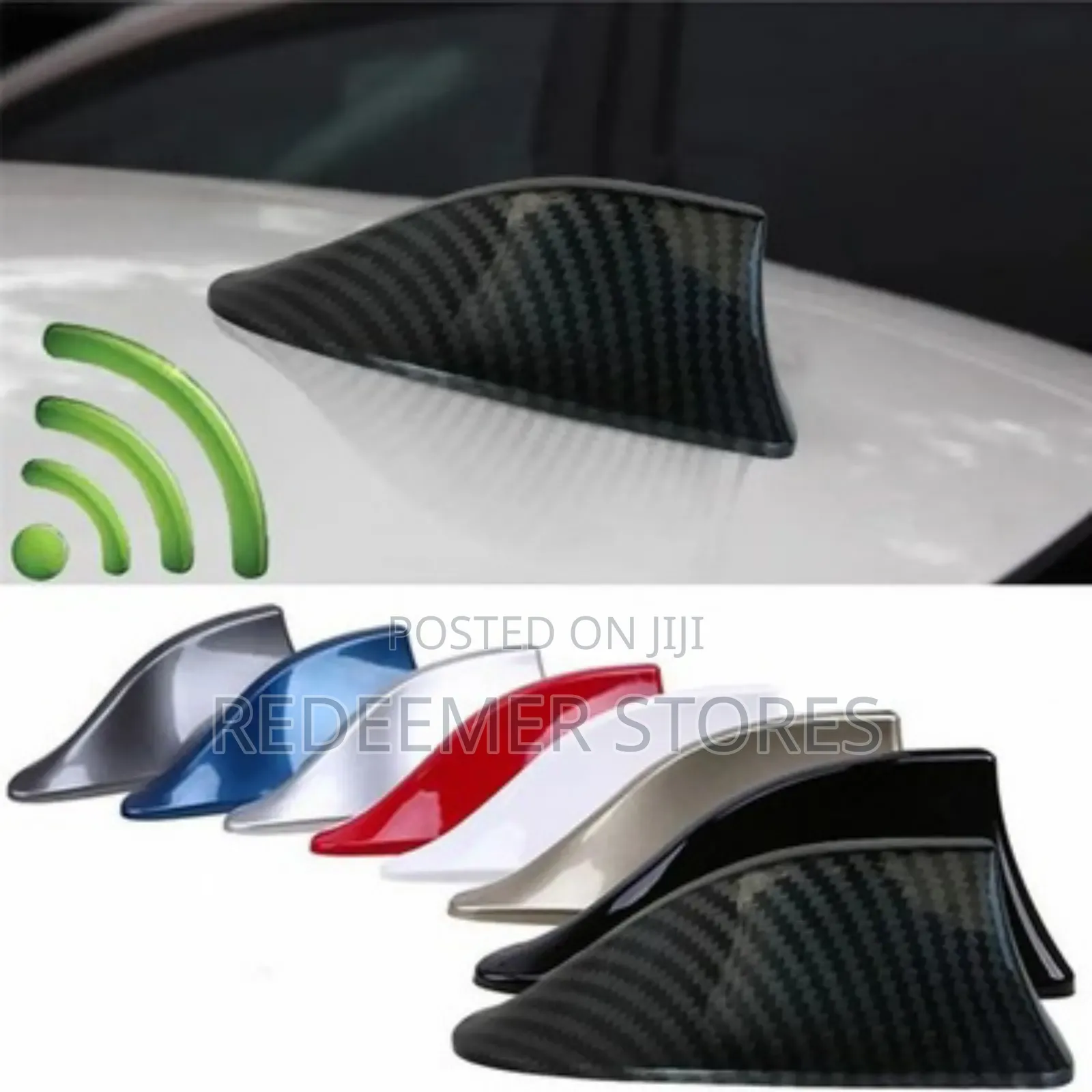 Universal Car Roof Shark Fin Antenna Topper
