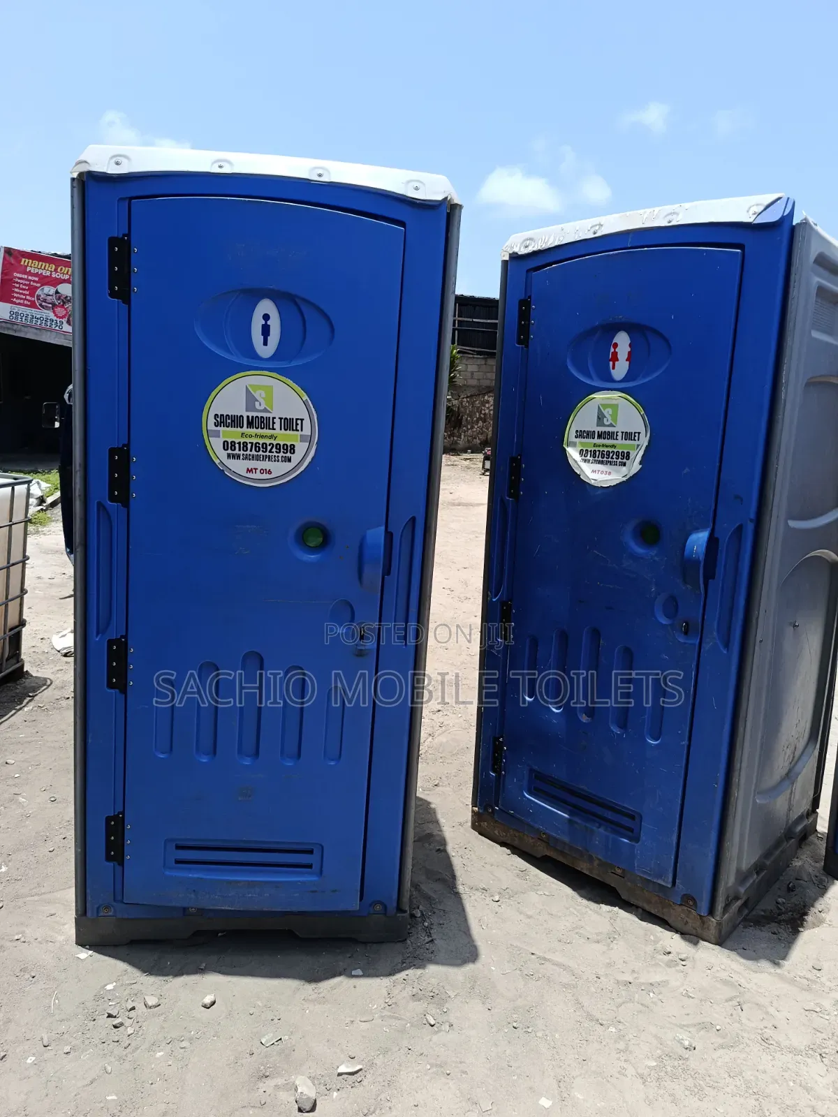 Affordable Mobile Toilet Rental In Abuja | Single Units Available Now