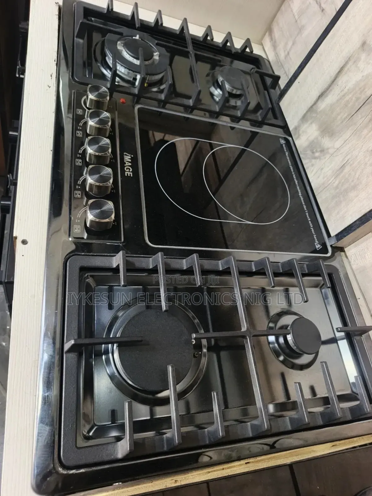 Original Image Turkey Design Built-in 4+1 Gas Electric Cooker Hob