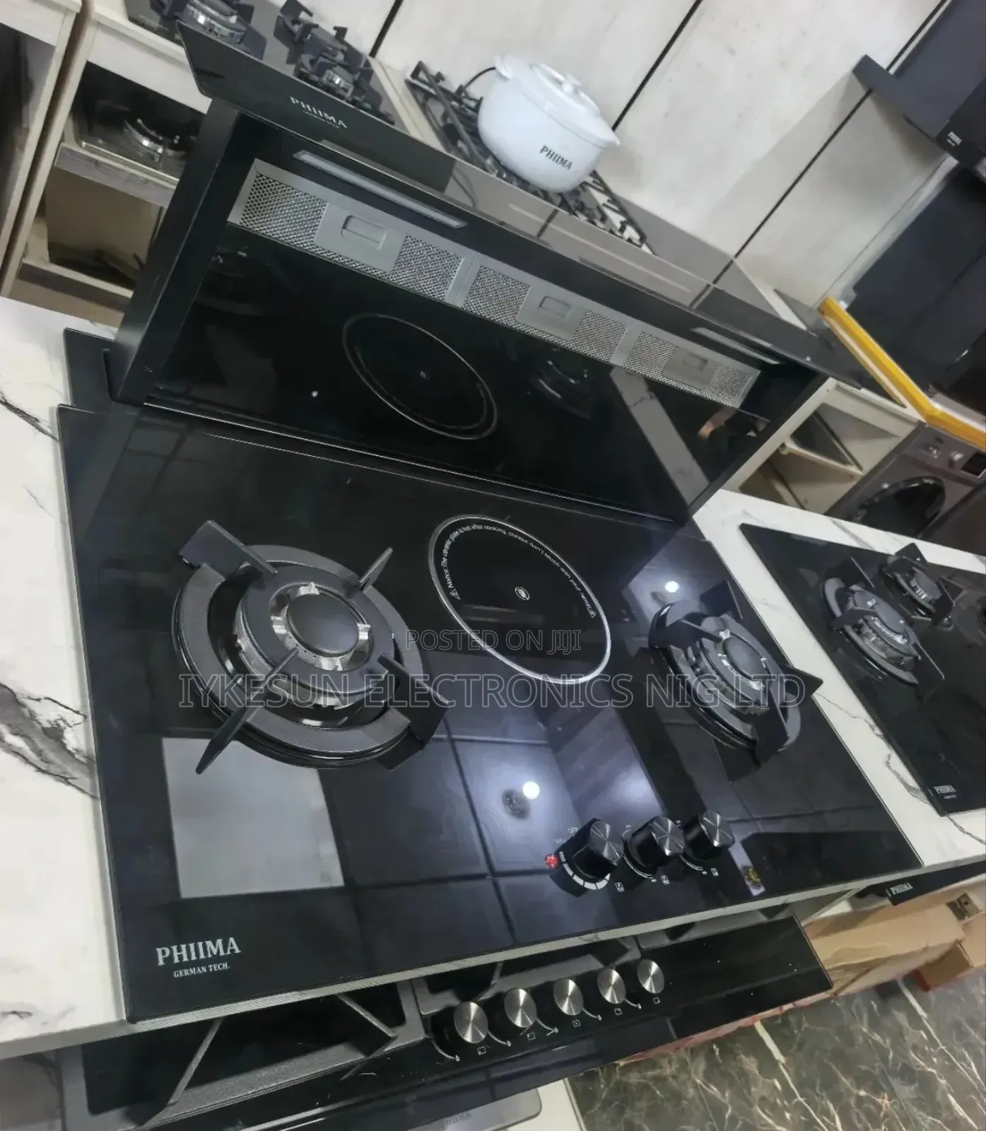 Original Phiima Downdraft Extractor 90cm Built-in 2+1 Gas Electric