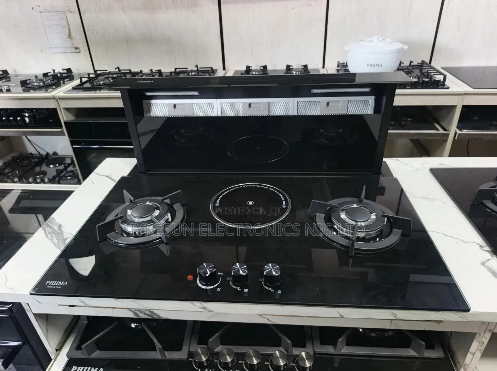 Original Phiima Downdraft Extractor 90cm Built-in 2+1 Gas Electric