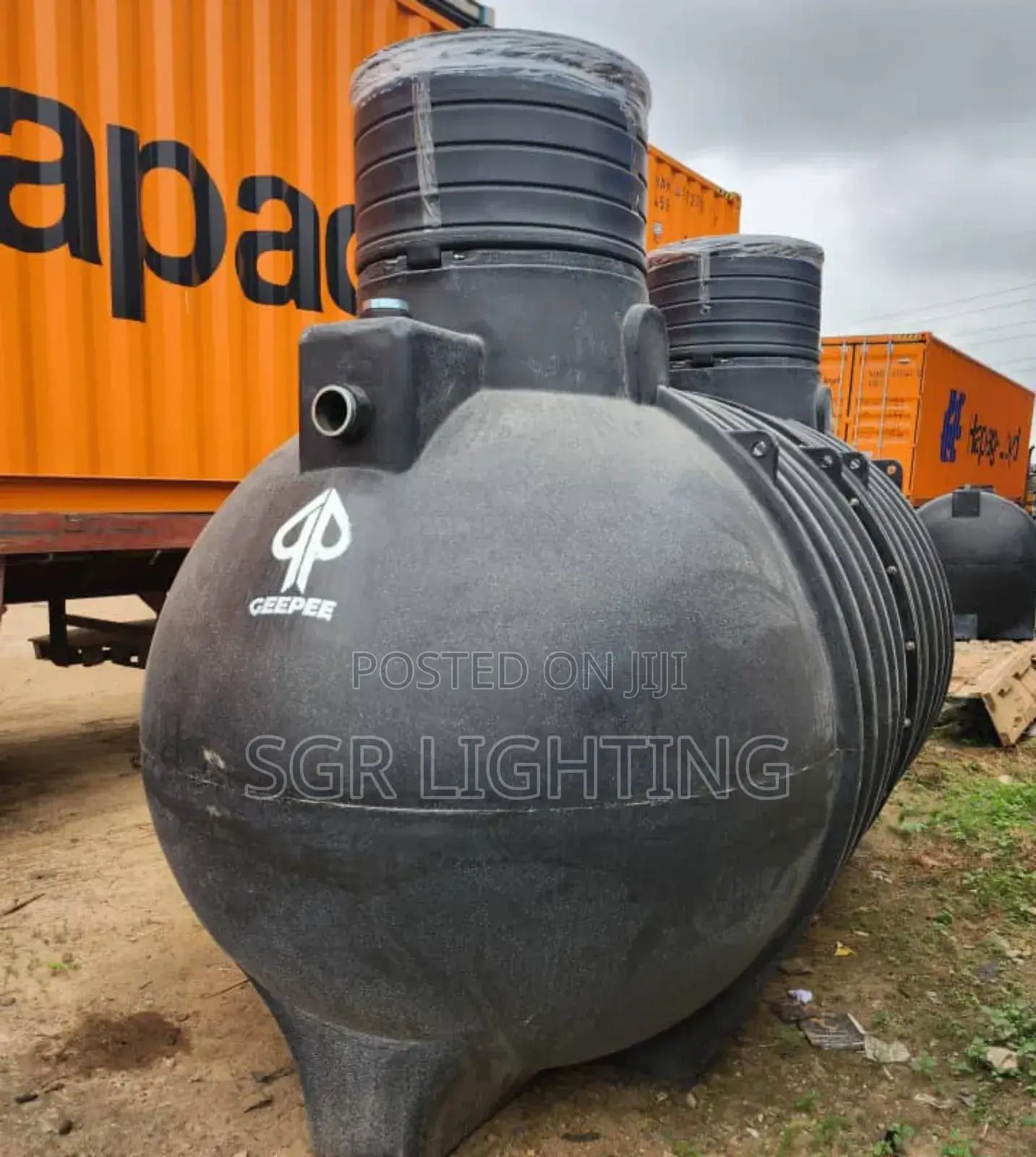 Geepee 5000ltr Biodigester Septic Tank