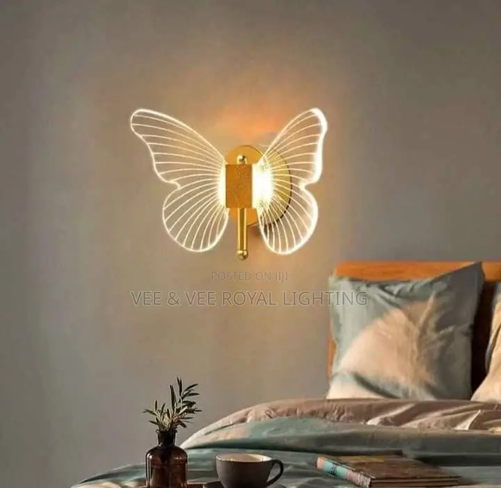 Led Butterfly Wall Lamp- For Bedside, Living Room, Cafes, Hallways