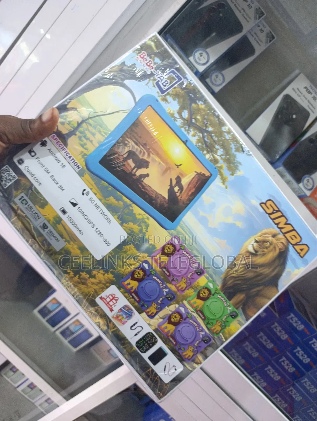 New Bebe Simba 512 GB Blue
