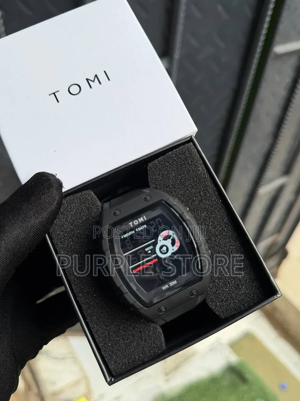 Tomi Digital Chronograph Watch Water Resistant 30m