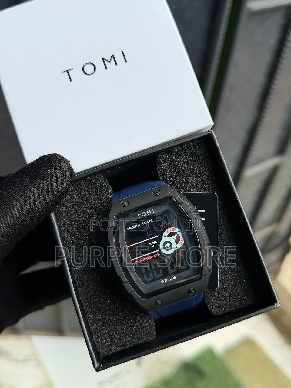 Tomi Digital Chronograph Watch Water Resistant 30m
