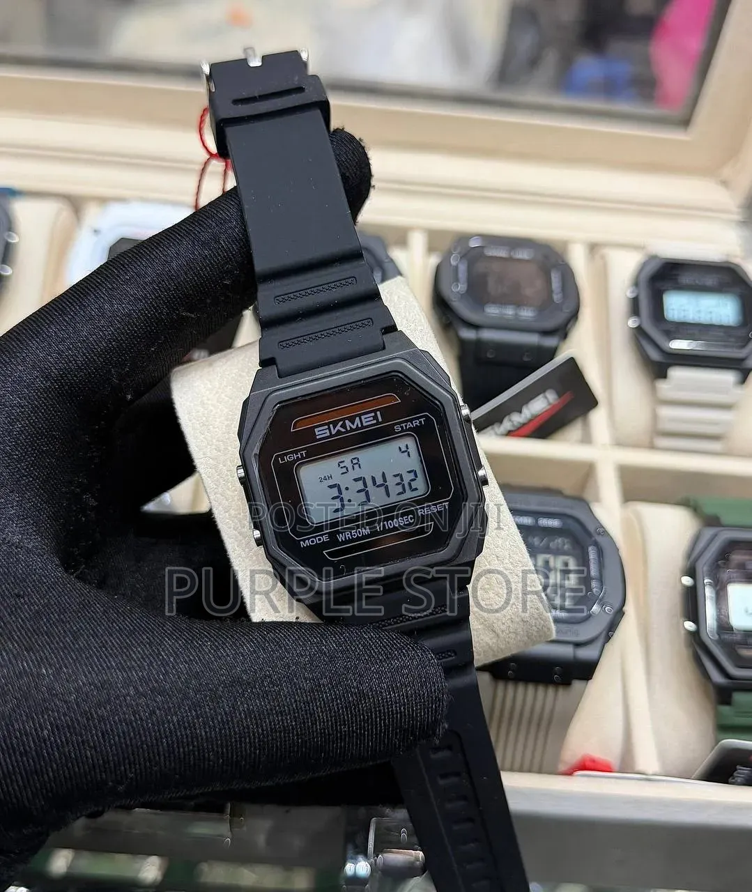 Skmei Water Resistant 30m Digital Time Display Wristwatches