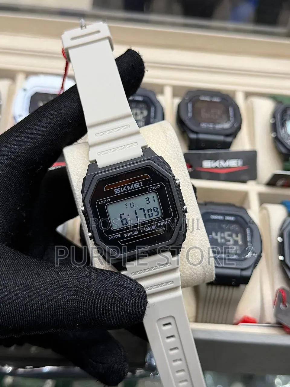 Skmei Water Resistant 30m Digital Time Display Wristwatches