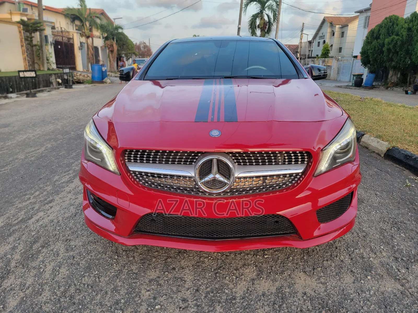 Mercedes-Benz CLA-Class CLA 250 Sedan 2014 Red