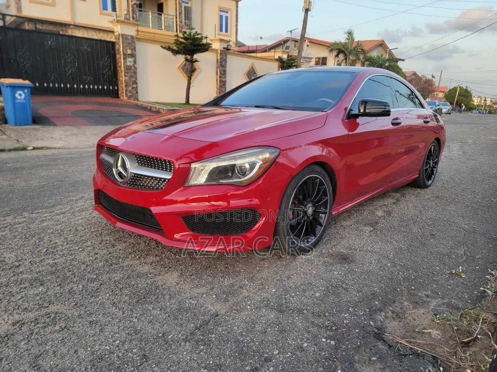 Mercedes-Benz CLA-Class CLA 250 Sedan 2014 Red