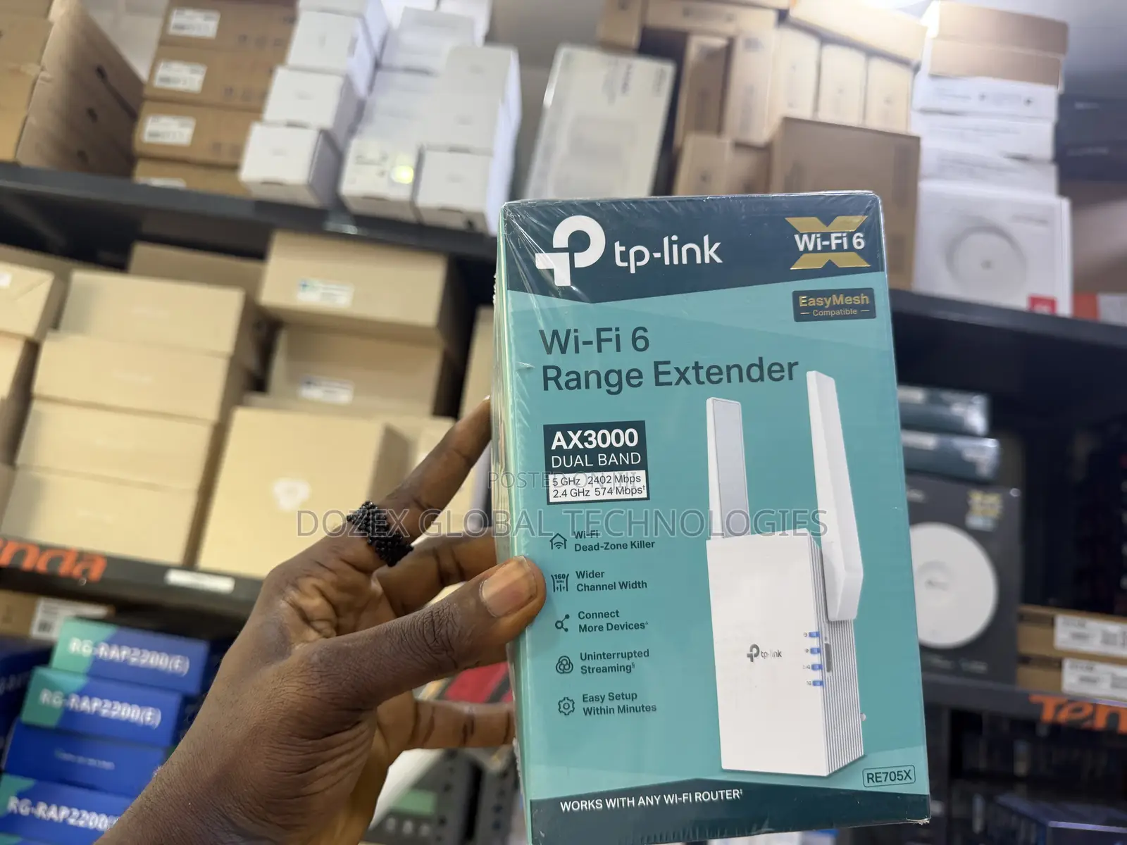 Tp-Link Re705x Ax3000 Wifi 6 Network Extender