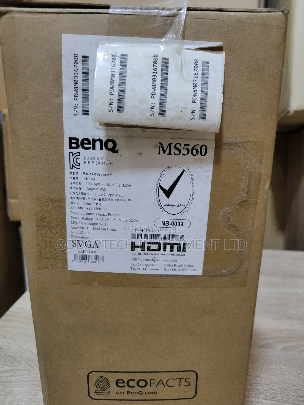Benq Ms560 Projector