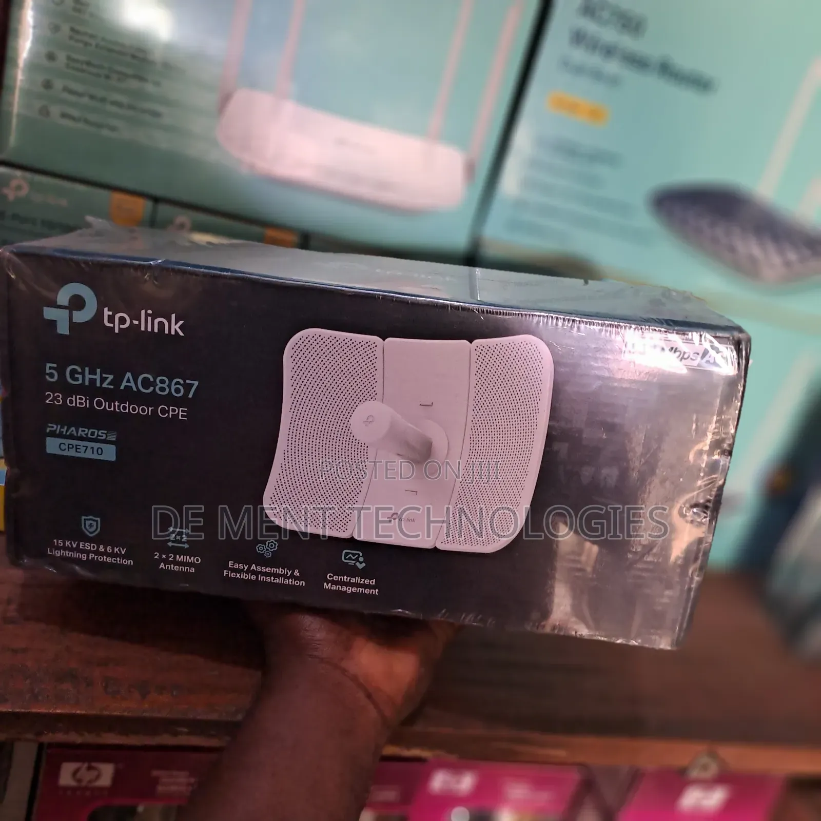 Tp-Link Cpe710 5ghz Ac 867mbps 23dbi Outdoor Cpe