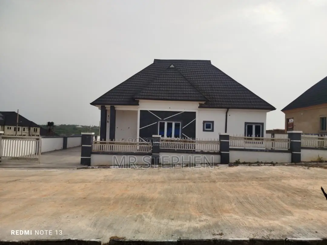 Finished 3 Bedroom Bungalow in a Secured Estate at Mowe Ofada