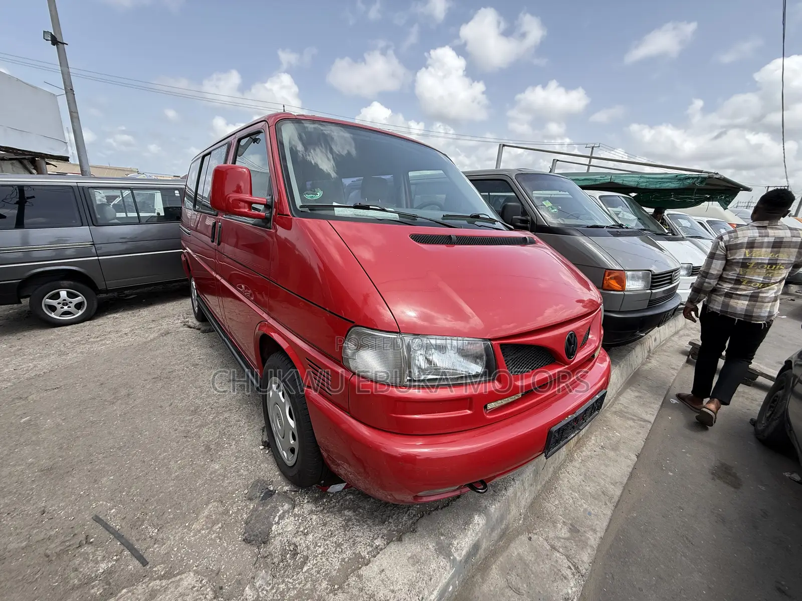 Volkswagen Transporter 2002 Red