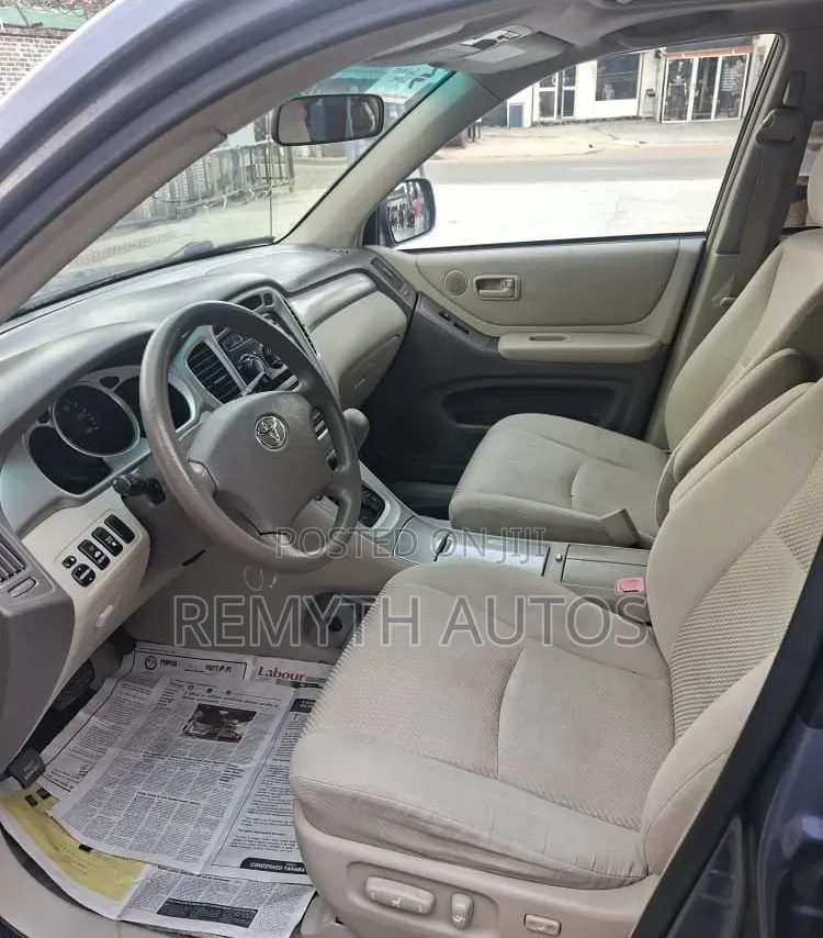 Toyota Highlander V6 4x4 2007 Blue