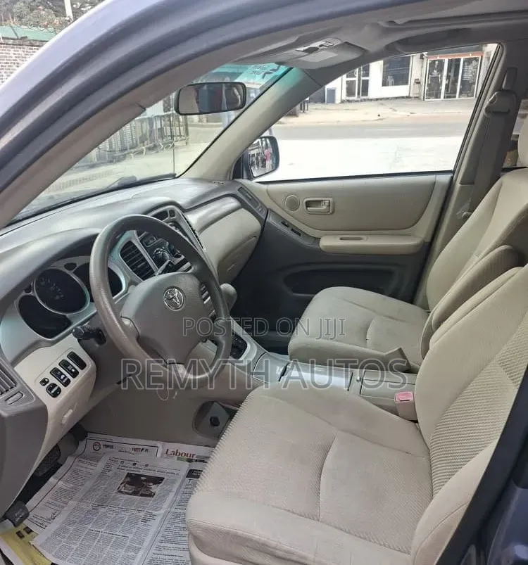 Toyota Highlander V6 4x4 2007 Blue