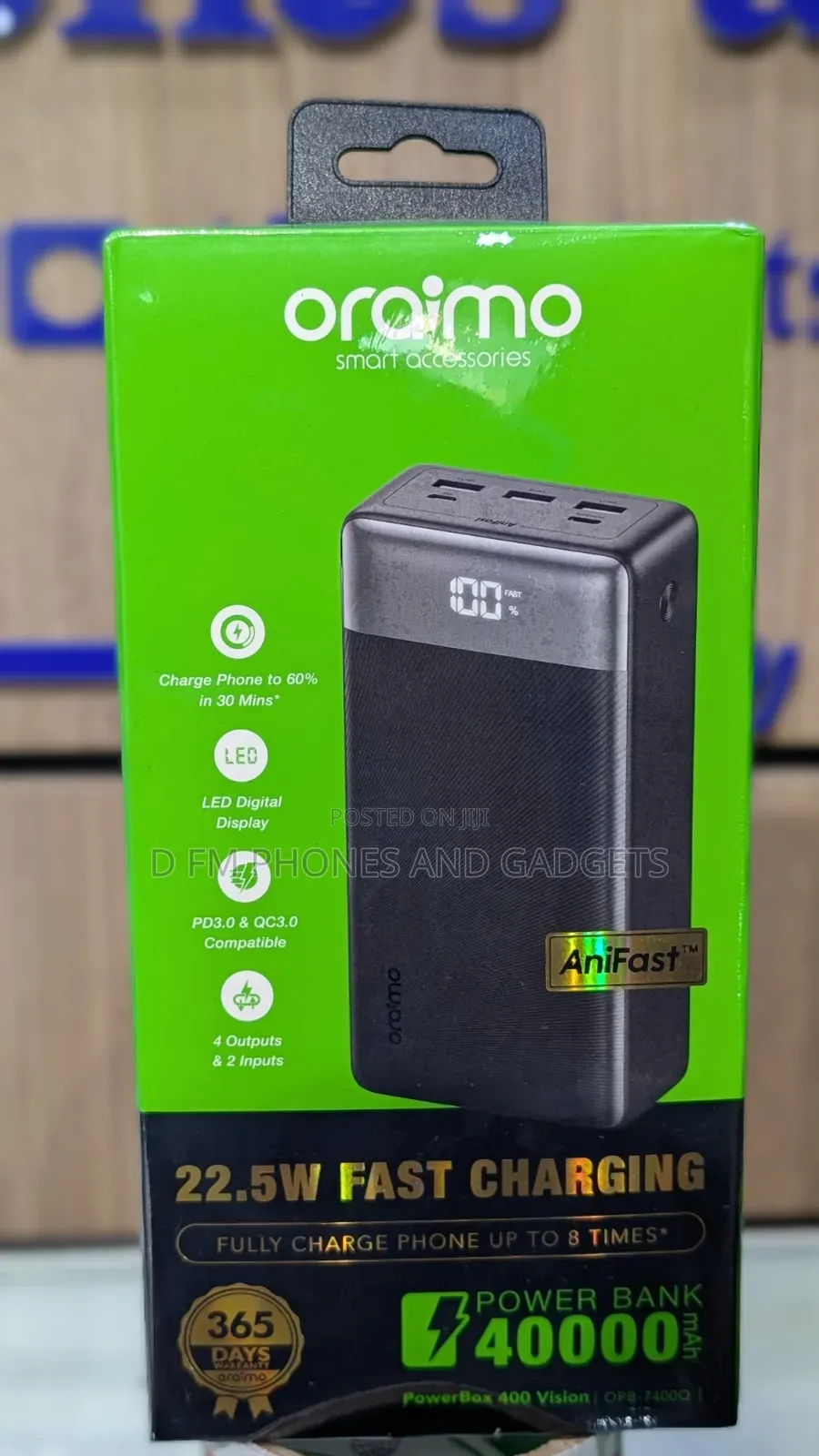 Oraimo 40,000mah Power Bank